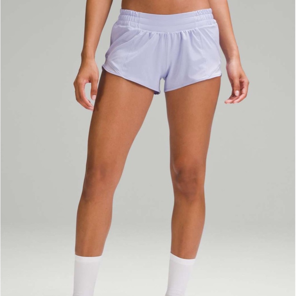 lululemon athletica Lilac Athletic Shorts
